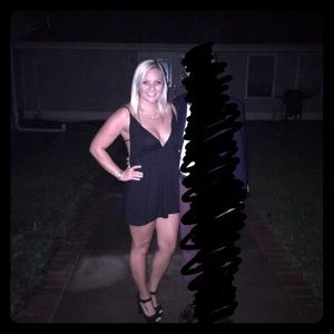 Tobi Black Cocktail Dress